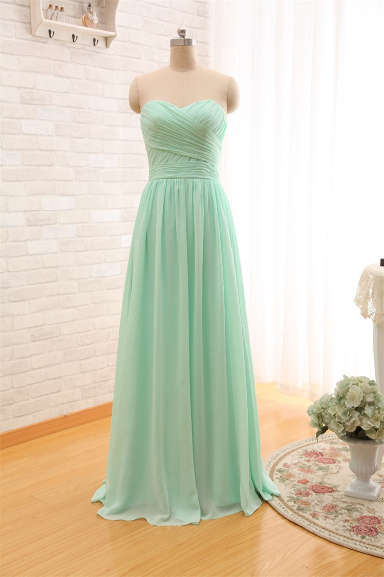 Pleated Chiffon Country Beach Bridesmaid Dresses 2020 Floor Length Wedding Party Dress Brautjungfernkleid Robe demoiselle d'honneur