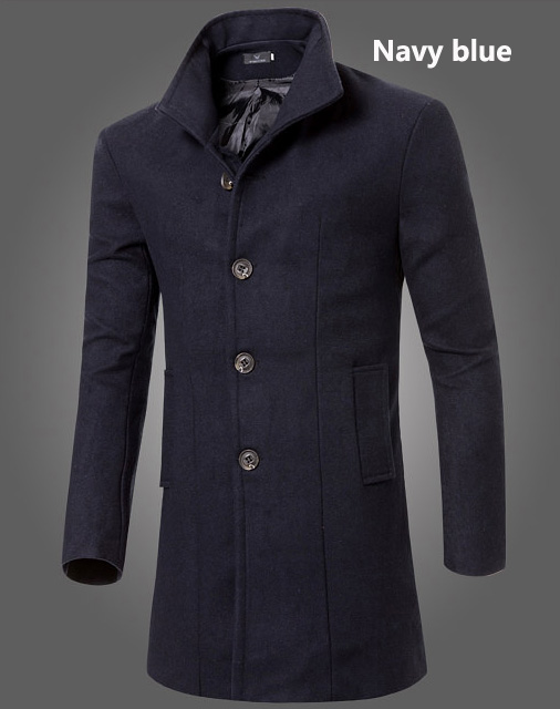 High quality Men 's Brand long lapel Trench casual Slim male jacket Fashion men 's clothing coat 5 colors -3XL free shipping, Gray
High quality Men 's Brand long lapel Trench casual Slim male jacket Fashion men 's clothing coat 5 colors -3XL free shipping, Gray