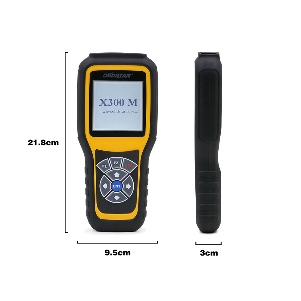 OBDSTAR X300M OBDII Vehicle Odometer Adjustment Function Mileage Correction Diagnose Tool Update Online By TF Card