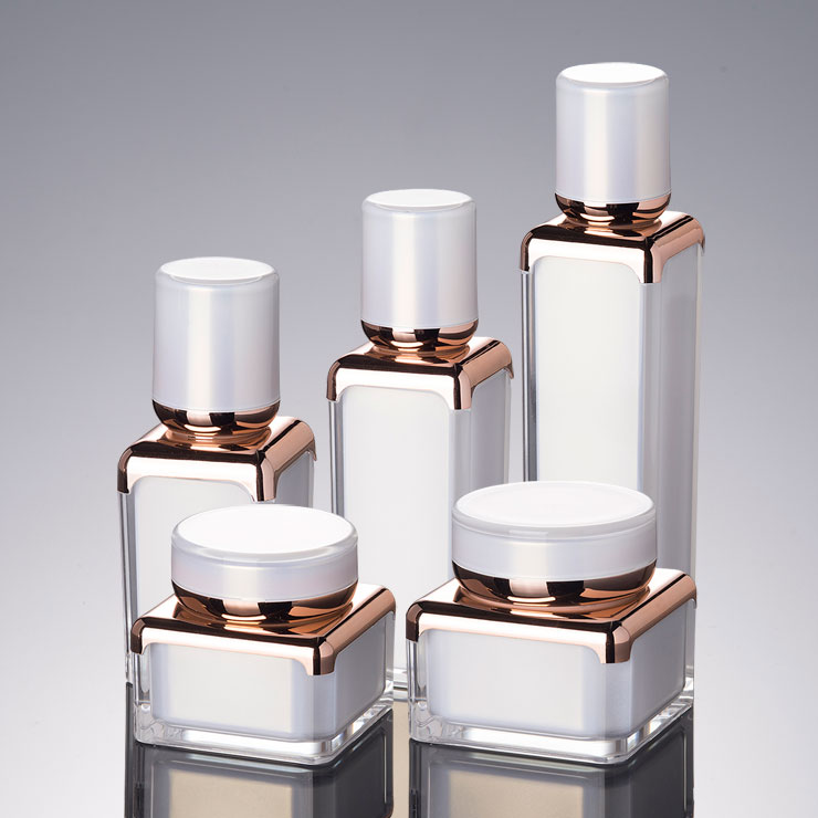 10PCS Elegant Square Shape Acrylic Bottle Jar Lotion Pump Bottle Pearl White Rose Gold Color Acrylic Cream Jar 30g 15ml 30ml
10PCS Elegant Square Shape Acrylic Bottle Jar Lotion Pump Bottle Pearl White Rose Gold Color Acrylic Cream Jar 30g 15ml 30ml