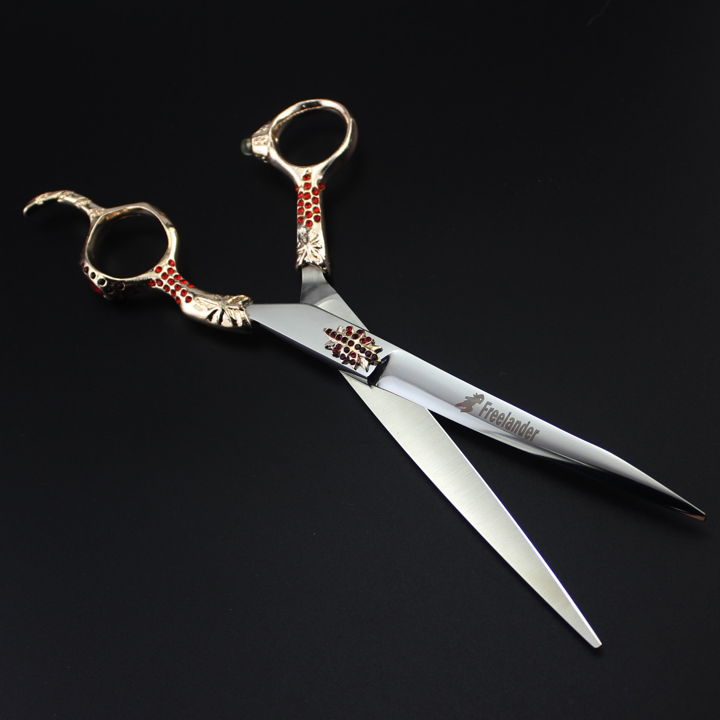 With leather case Freelander 7.0 inch 440C 62HRC TB-76/TB-77/TB-78/TB-79 cutting scissors high quality free shipping