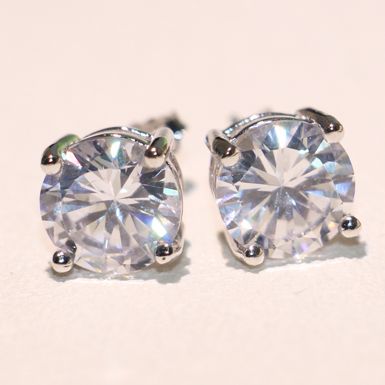 choucong Hot Sale Romantic Jewelry Stud Earrings For Wedding Elegant Sier Color 5A Cubic Zirconia Stone CZ Dia Earring Gift