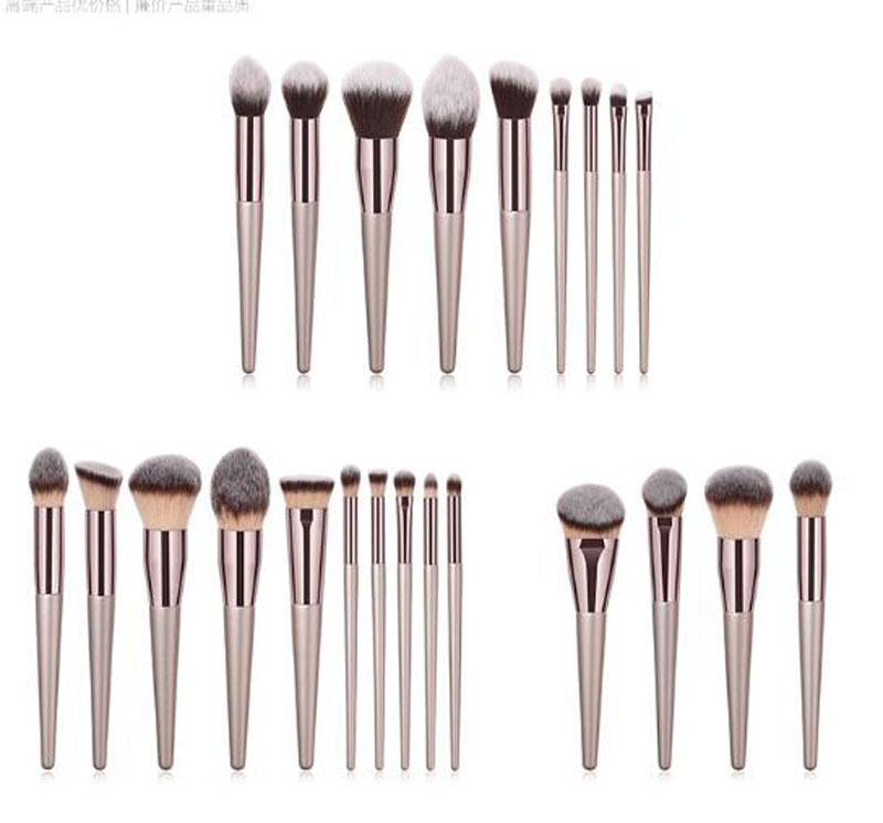 New luxury 4pcs 9pcs 10pcs makeup brushes Eyeshadow Foundation Face Powder Eyelash Blush Brush Eye shadow make up brush tools dhl free shipi