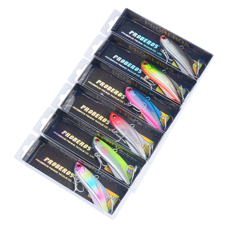 New ABS Plastic VIB Jigs 6# BKB bait Hook 7.5cm 20.5g 6colors Realistic Fish Body Fly Fishing Crankbaits Bass Lure
New ABS Plastic VIB Jigs 6# BKB bait Hook 7.5cm 20.5g 6colors Realistic Fish Body Fly Fishing Crankbaits Bass Lure