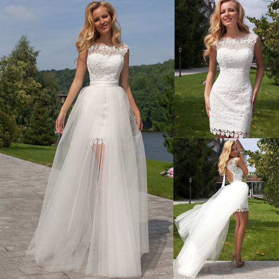 Tulle Detachable Train Lace Sleeveless Open-Back Wedding Dresses Charming Two Pieces Lace Bridal Dress Open Back
Tulle Detachable Train Lace Sleeveless Open-Back Wedding Dresses Charming Two Pieces Lace Bridal Dress Open Back