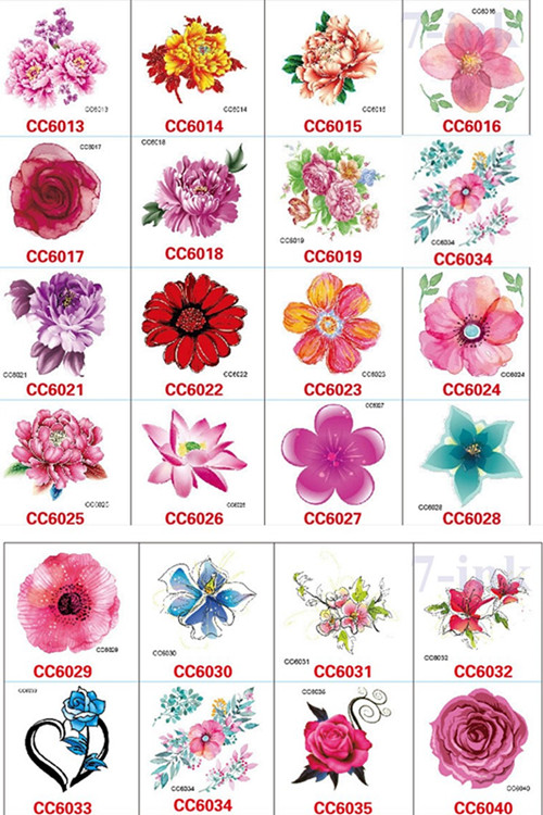 Flowers Color Flowers Floral Peony Designer Temporary Tattoo Sticker Body Art Water Transfer Fake Tattoo for Face
Flowers Color Flowers Floral Peony Designer Temporary Tattoo Sticker Body Art Water Transfer Fake Tattoo for Face
