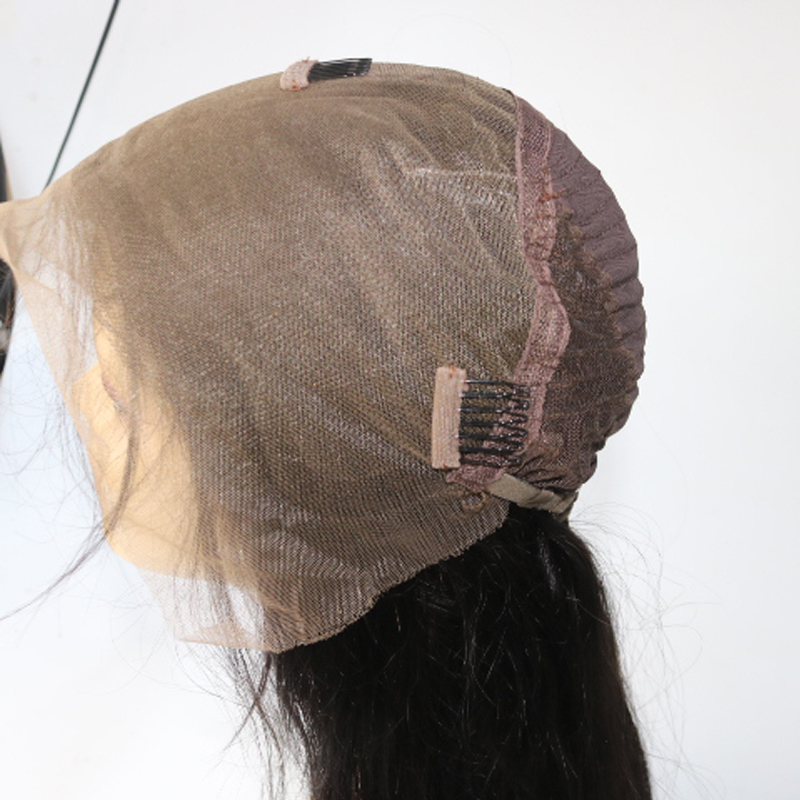 Evermagic natural wavy 13x6 deep parting lace front human hair wigs deep wave pre-plucked glueless lace front wig with baby hair