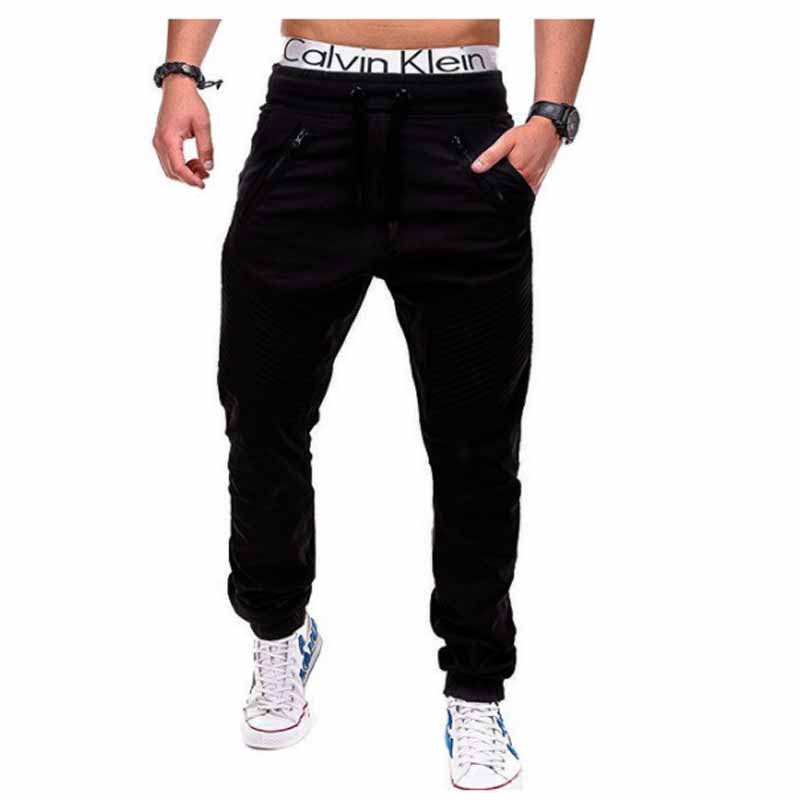 Men Pants 2018 New Fashion Brand Tooling pockets Joggers Pants Male Trousers Casual Mens Joggers Solid Sweatpants XXXL