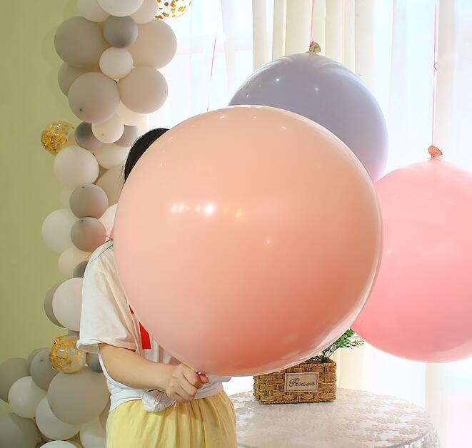 36 Inch Macarons Latex Balloon Large Macaron Balloon Birthday Party Wedding Bridal Shower Decorations Multi Colors
