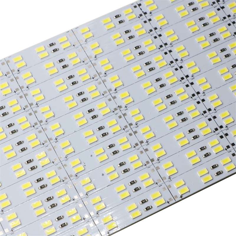 Double Row 1m DC 12V 144pcs * SMD 5630 5730 LED Bar Rigid LED Strip 100cm Cabinet Light White 50m/lot