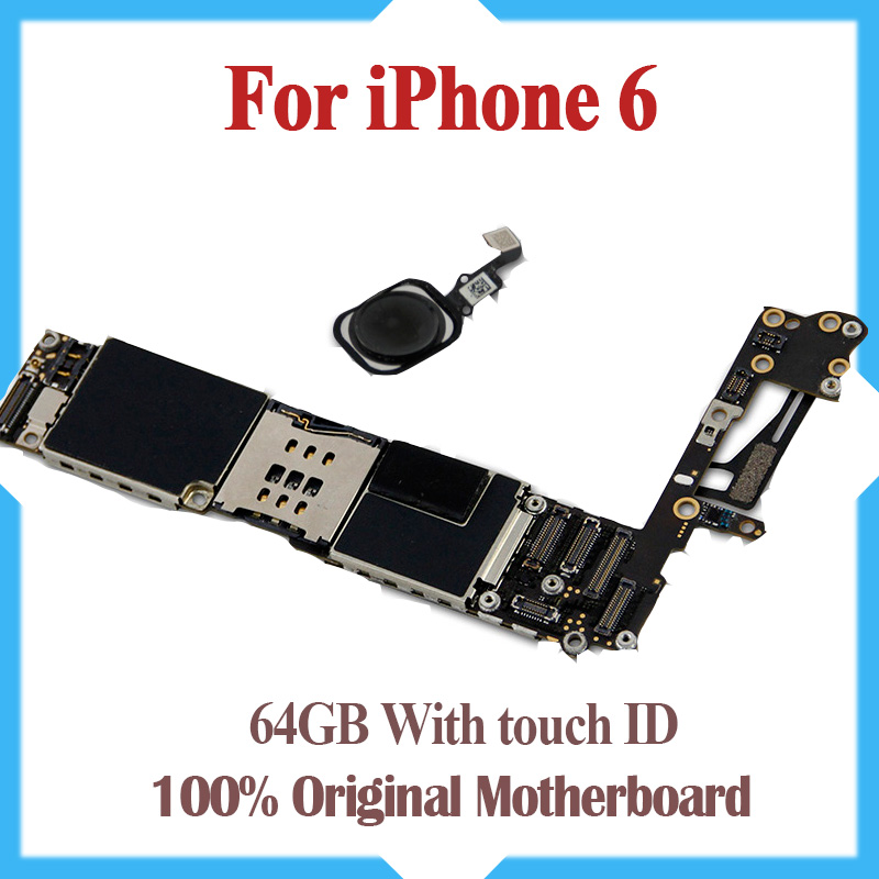 64GB Original Unlocked for iPhone 6 Motherboard with Touch ID,Fingerprint Function for iphone 6 Logic Boards
64GB Original Unlocked for iPhone 6 Motherboard with Touch ID,Fingerprint Function for iphone 6 Logic Boards