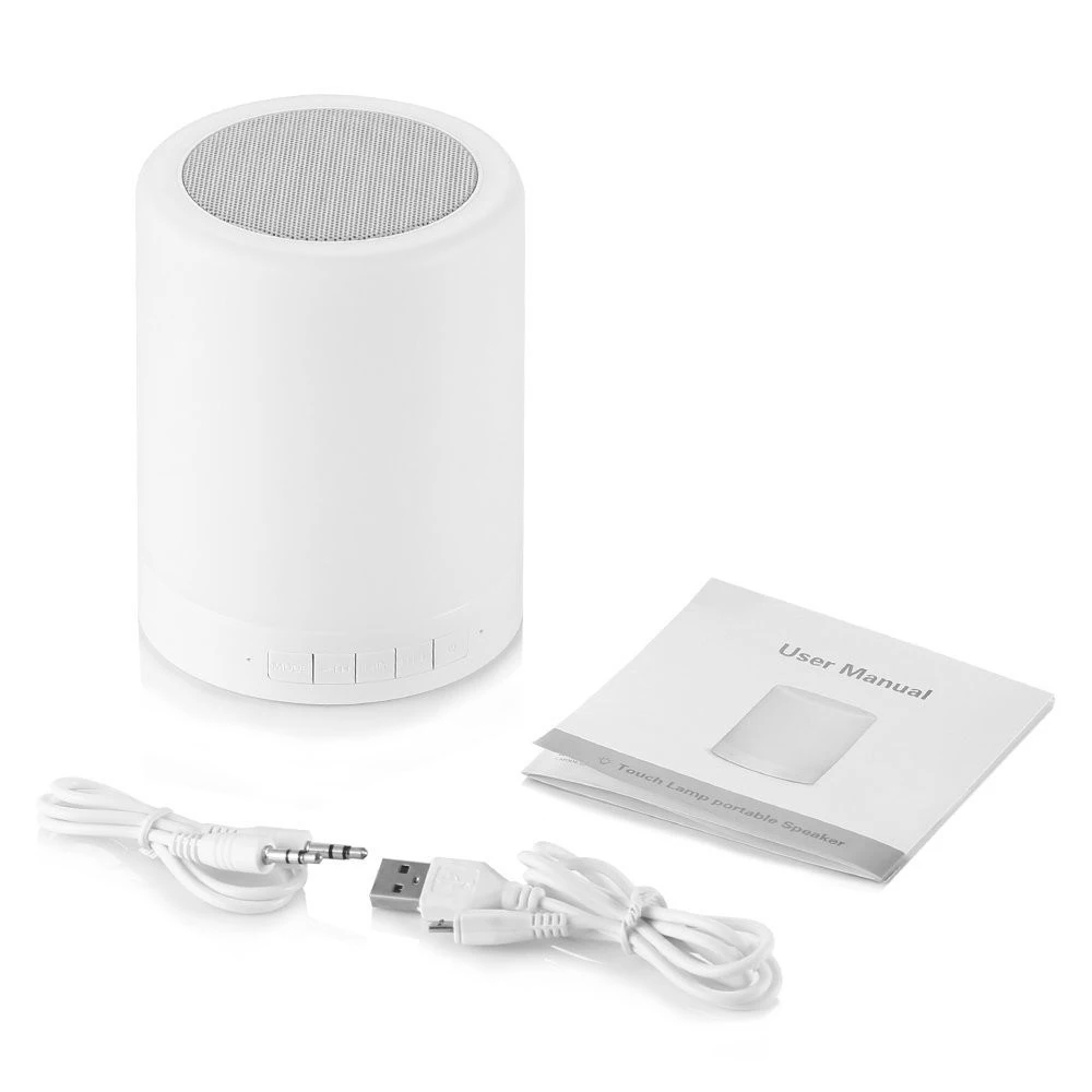 New Arrivals TWS Lamp bluetooth portable speaker Smart Led Light Wireless Outdoor Speaker support TF card Super bass wireless spea