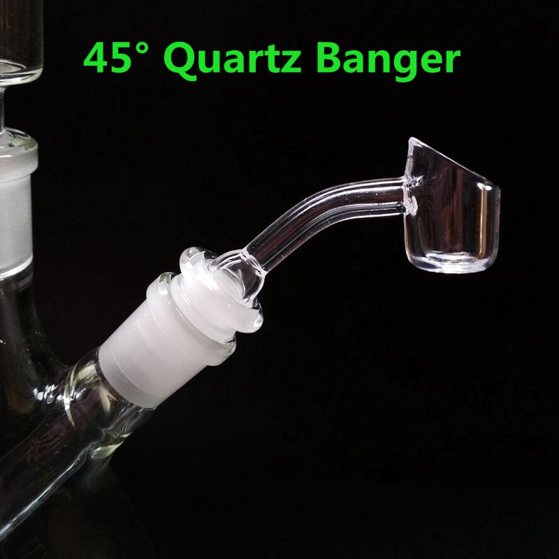 10mm 14mm 18mm Quartz Banger 4mm Thickness Quartz Banger Male Female 90 Degree 45 Degree Dab Banger Bowl Piece Bong Accessories DGCQ05
10mm 14mm 18mm Quartz Banger 4mm Thickness Quartz Banger Male Female 90 Degree 45 Degree Dab Banger Bowl Piece Bong Accessories DGCQ05