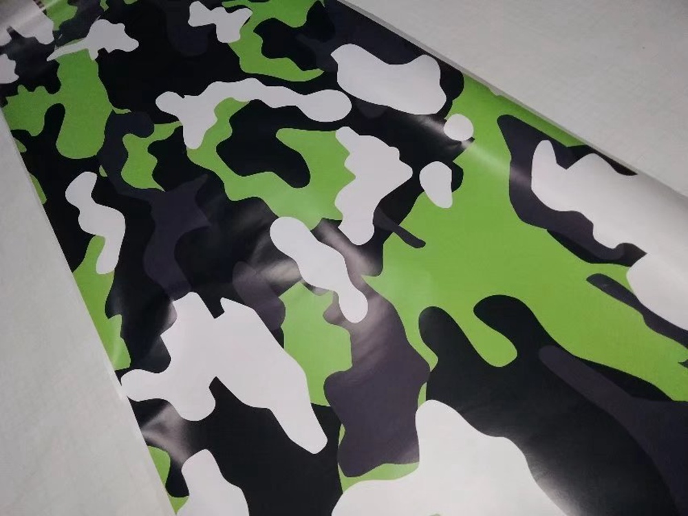 Neo Green Camouflage Vinyl For Car Truck Whole Wrap Camo styling Covering Film with air release / Bubble Free Size 1,52x10m/20m/30m Roll
