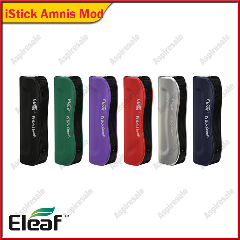Original Eleaf iStick Amnis Mod with 900mAh Battery Vape with Four color LEDs Electronic Cigarette Vape Support GS Drive Tank vape mod
Original Eleaf iStick Amnis Mod with 900mAh Battery Vape with Four color LEDs Electronic Cigarette Vape Support GS Drive Tank vape mod