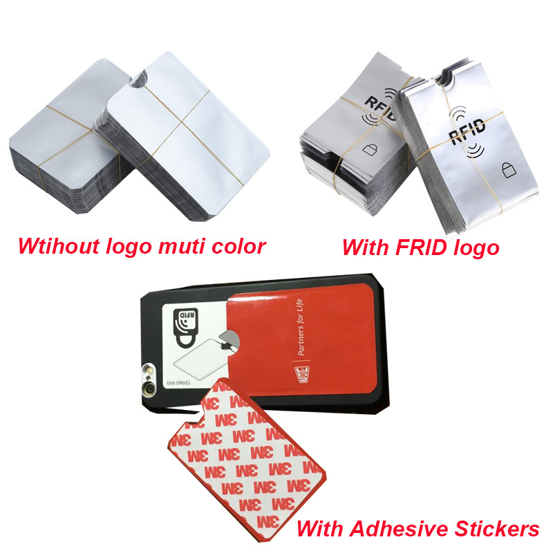 Multifunctional Aluminum Anti RFID Blocking Sleeve Credit Card ID card protection Holder Bags With Adhesive Stickers 6.2*9.2cm, Brown;gray
Multifunctional Aluminum Anti RFID Blocking Sleeve Credit Card ID card protection Holder Bags With Adhesive Stickers 6.2*9.2cm, Brown;gray