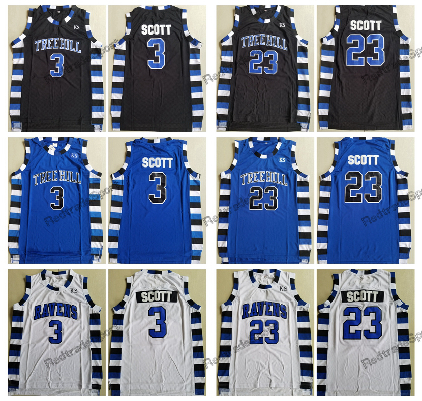Mens One Tree Hill Movie 23 Nathan Scott Jersey 3 Lucas Scott Basketball Jerseys Blue Black Stitched Shirts, Black 23
Mens One Tree Hill Movie 23 Nathan Scott Jersey 3 Lucas Scott Basketball Jerseys Blue Black Stitched Shirts, Black 23