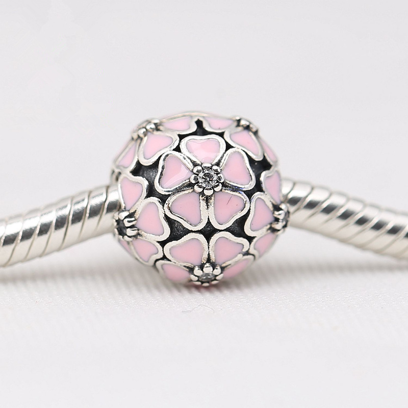 Pink Or White Enamel Flower With CZ 100% 925 Sterling Silver Charm Bead Clip For Pandora Bracelet Snake Chain Or Necklace Fashion Jewelry, Bronze;silver
Pink Or White Enamel Flower With CZ 100% 925 Sterling Silver Charm Bead Clip For Pandora Bracelet Snake Chain Or Necklace Fashion Jewelry, Bronze;silver