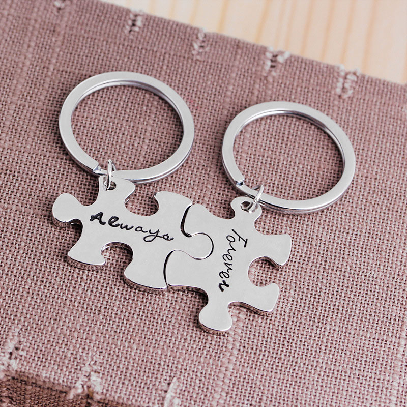 Wholesale New 2Pcs/Set Best Friends Key rings Always Forever Keychains Women Girl Friends Free Shipping
Wholesale New 2Pcs/Set Best Friends Key rings Always Forever Keychains Women Girl Friends Free Shipping