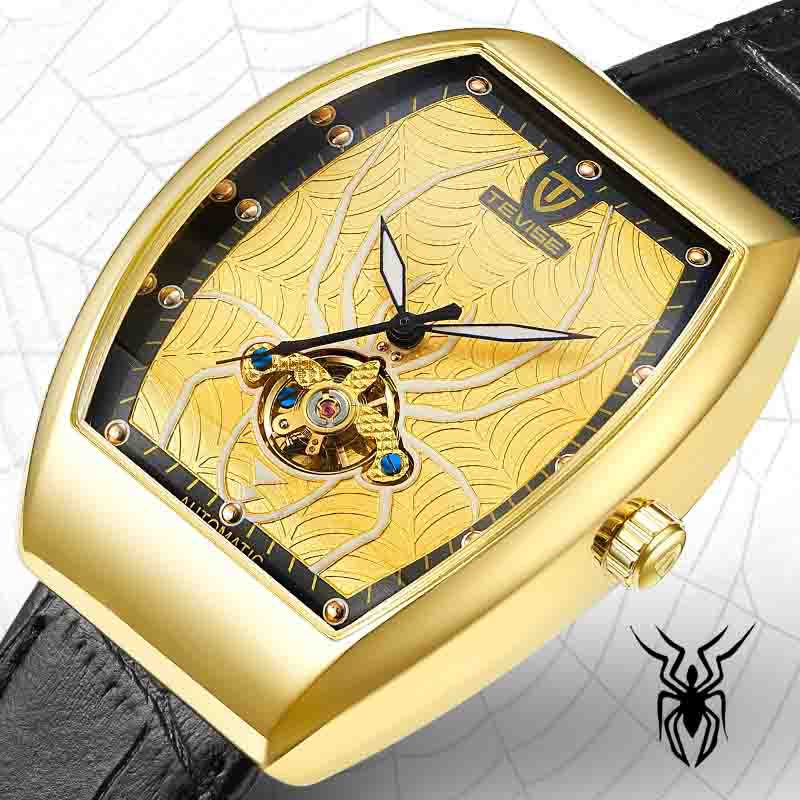 wengle New tevise spider Square Men Luminous waterproof Belt Tourbillon Automatic casual luxury gift dress Mechanical watches
wengle New tevise spider Square Men Luminous waterproof Belt Tourbillon Automatic casual luxury gift dress Mechanical watches