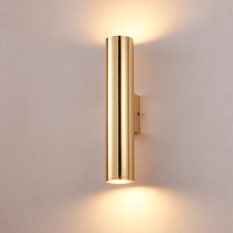 Aluminum Pipe Wall Lamps Gold Bedside Light Vintage Metal Wall Sconce Industrial Aisle Loft LED Wall Light Fixture Height 30CM/50CM
Aluminum Pipe Wall Lamps Gold Bedside Light Vintage Metal Wall Sconce Industrial Aisle Loft LED Wall Light Fixture Height 30CM/50CM