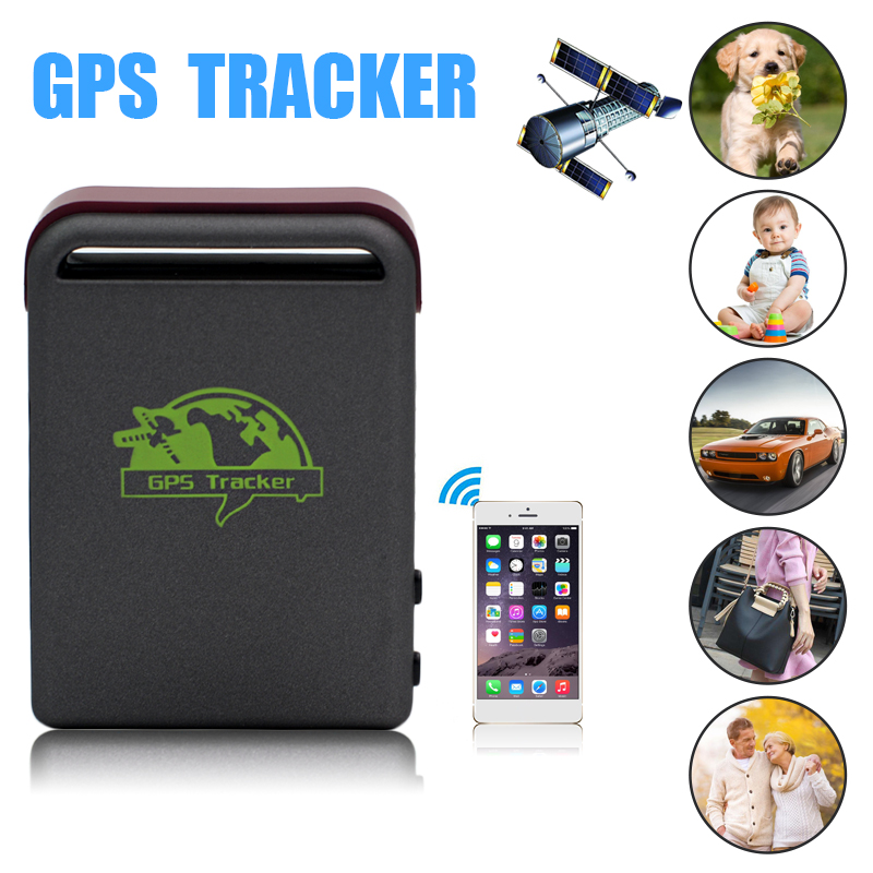 Quadband Car GSM GPRS Tracker Multifunctional TK102 Children Pet GPS Locator Vehicle Shock Sensor Alarm Device