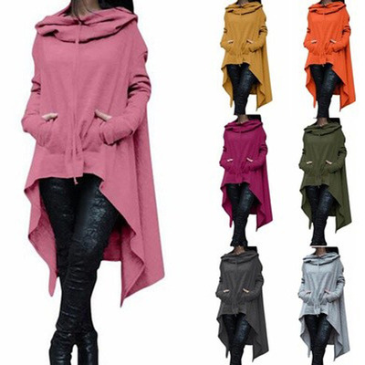 Fashion Hoodies Irregular Long Sleeve Jackets Women Solid Casual Coat Autumn Blouses Sweatshirts Pullover Outwear Jumper Women Clothes B2739, Purple
Fashion Hoodies Irregular Long Sleeve Jackets Women Solid Casual Coat Autumn Blouses Sweatshirts Pullover Outwear Jumper Women Clothes B2739, Purple