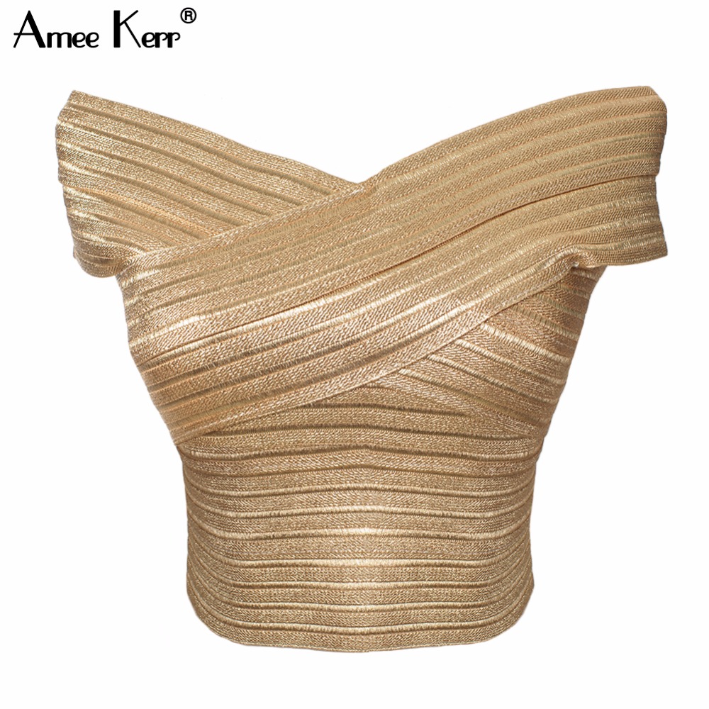 Amee Kerr Gold Bandage Slash Neck Sleeveless Crop Top Women's Vest Bralet Celeb Top Camis
Amee Kerr Gold Bandage Slash Neck Sleeveless Crop Top Women's Vest Bralet Celeb Top Camis