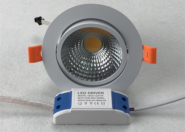 LED COB Downlight 85-265V Recessed LED Spot Light Ceiling Lamp 3w 5w 7w 9w 12w 15w 18w 20w 30w 40w 50w
