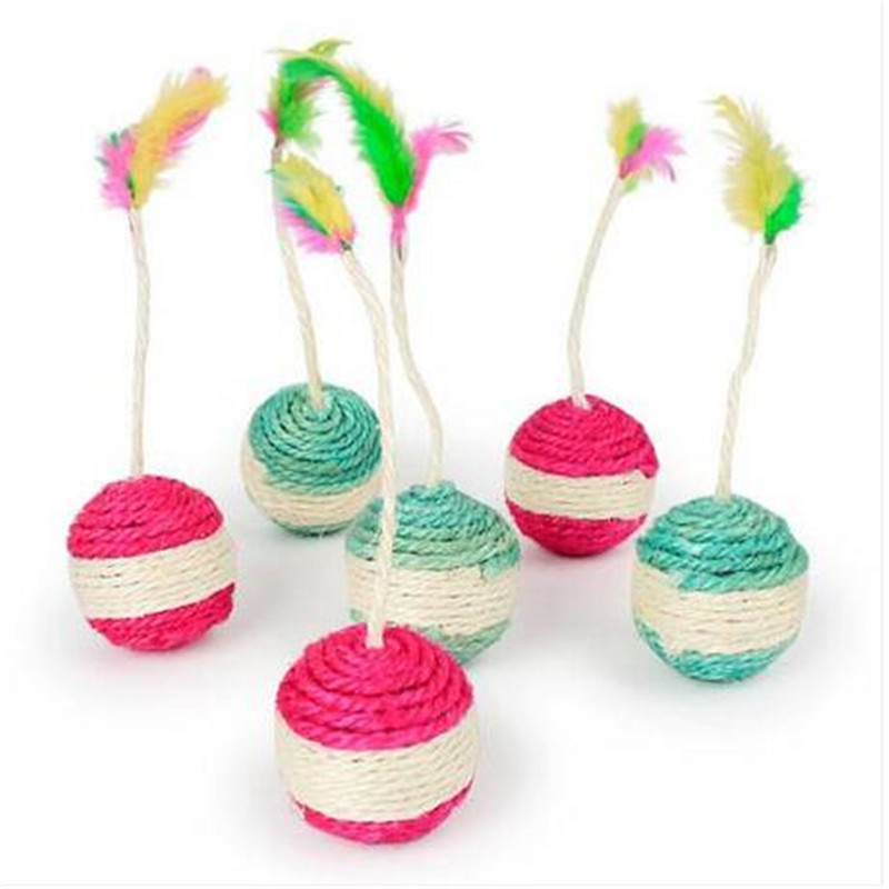 Free shipping Wholesales Pet Cat Kitten Toy Rolling Sisal Scratching Funny Play Doll Random Color 1 pc Cat Toys
Free shipping Wholesales Pet Cat Kitten Toy Rolling Sisal Scratching Funny Play Doll Random Color 1 pc Cat Toys