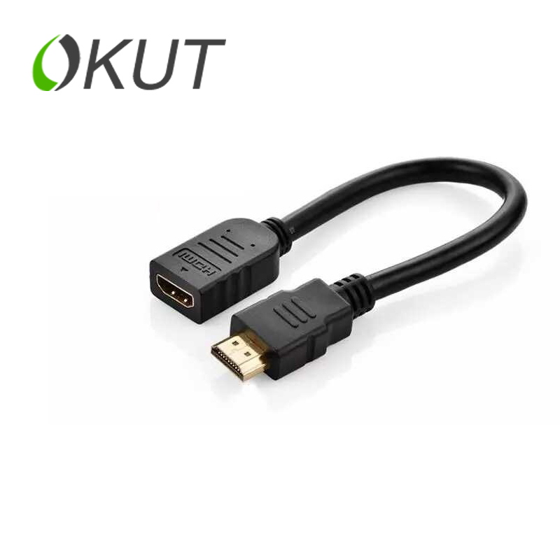 HDMI extension cable 1080P 3D HDMI male to female extender for HD TV LCD Laptop PS3 Projec in audio video Cable 15cm 0.3cm 1m
HDMI extension cable 1080P 3D HDMI male to female extender for HD TV LCD Laptop PS3 Projec in audio video Cable 15cm 0.3cm 1m