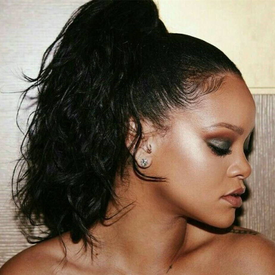 Ponytail Human Hair Clip in Hair Extensions - 16" Natural Wavy Wrap Around Ponytail Hairpieces for Black Woman 140g (1B# Off Black)
Ponytail Human Hair Clip in Hair Extensions - 16" Natural Wavy Wrap Around Ponytail Hairpieces for Black Woman 140g (1B# Off Black)