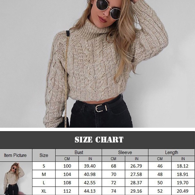 Miyahouse Simple Style Turtleneck Collar Knitted Women Sweaters Cotton Loose Spring Pullovers Sweaters For Female Solid Color