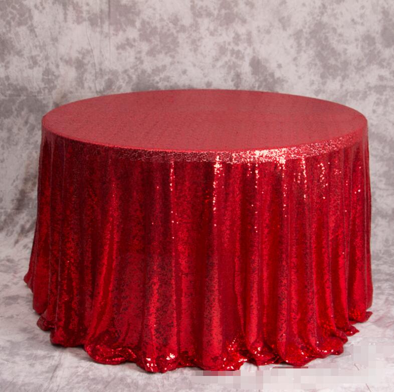 Great Gatsby wedding table cloth Rose gold round and rectangle Add Sparkle with Sequins wedding cake table idea Masquerade Birthday Party