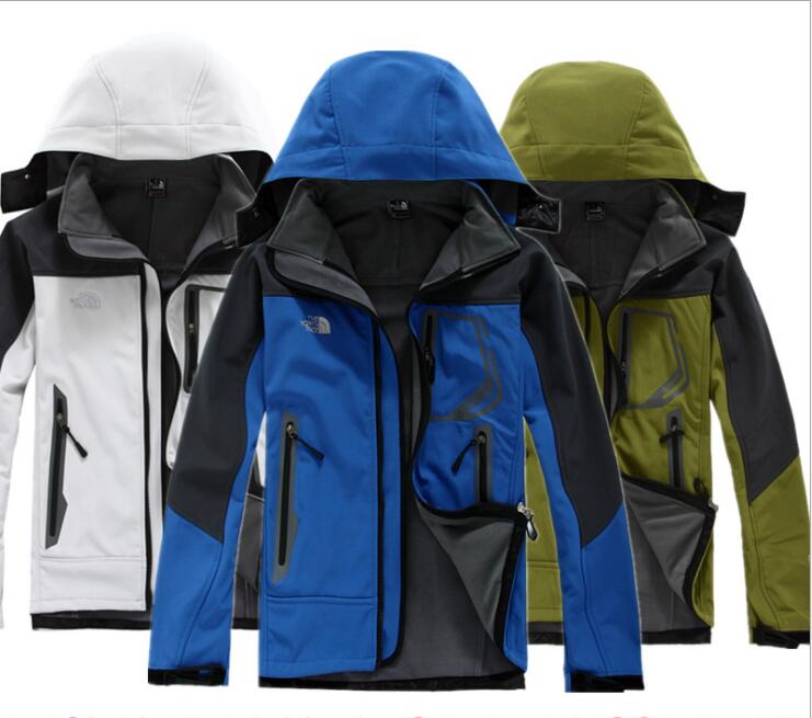 Classic BRAND MEN's oudoor hooded Polartec softshell norTh Jacket Male Sports Windproof Waterproof Breathable winter face Coats, Black;brown
Classic BRAND MEN's oudoor hooded Polartec softshell norTh Jacket Male Sports Windproof Waterproof Breathable winter face Coats, Black;brown