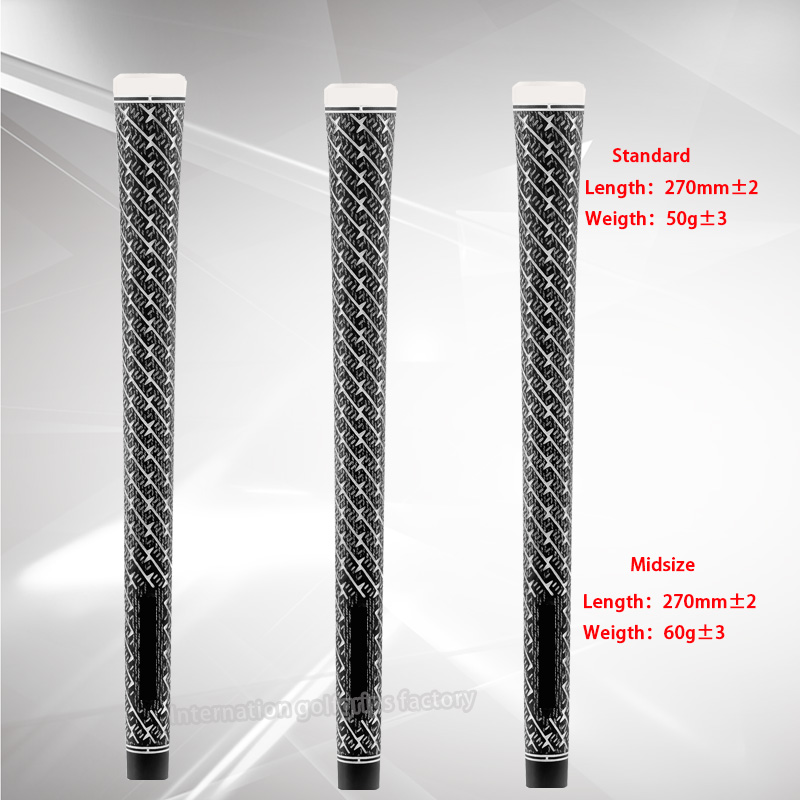 Golf grips culb STANDARD/MIDSIZE Two sizes selection Carbon Yarn grip Exclusive sales free shipping
Golf grips culb STANDARD/MIDSIZE Two sizes selection Carbon Yarn grip Exclusive sales free shipping