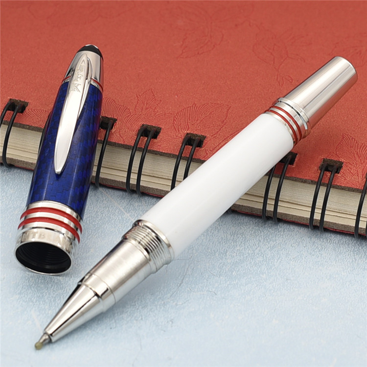 NEW Great Characters Series JOHN F. KENNEDY Special Edition JFK Clip Roller Ball Pen / Ballpoint Pen gift pens, Blue;orange 
NEW Great Characters Series JOHN F. KENNEDY Special Edition JFK Clip Roller Ball Pen / Ballpoint Pen gift pens, Blue;orange