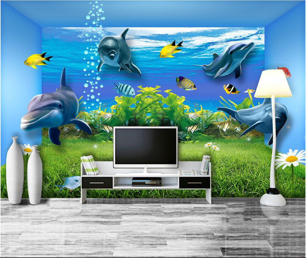 3d room wallpaper custom photo non-woven mural Underwater world 3d space dolphin TV background wall Wall-paper large wallpaper for walls 3 d, Picture shows
3d room wallpaper custom photo non-woven mural Underwater world 3d space dolphin TV background wall Wall-paper large wallpaper for walls 3 d, Picture shows