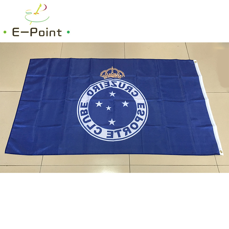 Brazil Cruzeiro Esporte Clube Flag 3*5ft (90cm*150cm) Polyester flags Banner decoration flying home garden flagg Festive gifts S25415