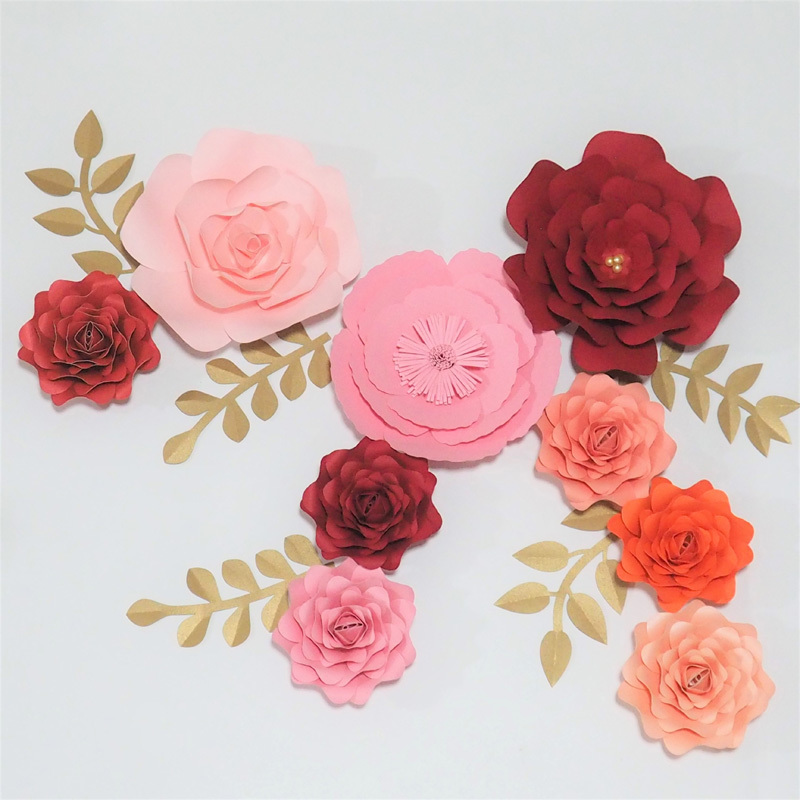 DIY 9PCS Giant Paper Flowers 5 Leaves Flores Artificiales Fleur Artificielle For Wedding & Event Backdrop Party Nursery Mix, Aspicture
DIY 9PCS Giant Paper Flowers 5 Leaves Flores Artificiales Fleur Artificielle For Wedding & Event Backdrop Party Nursery Mix, Aspicture