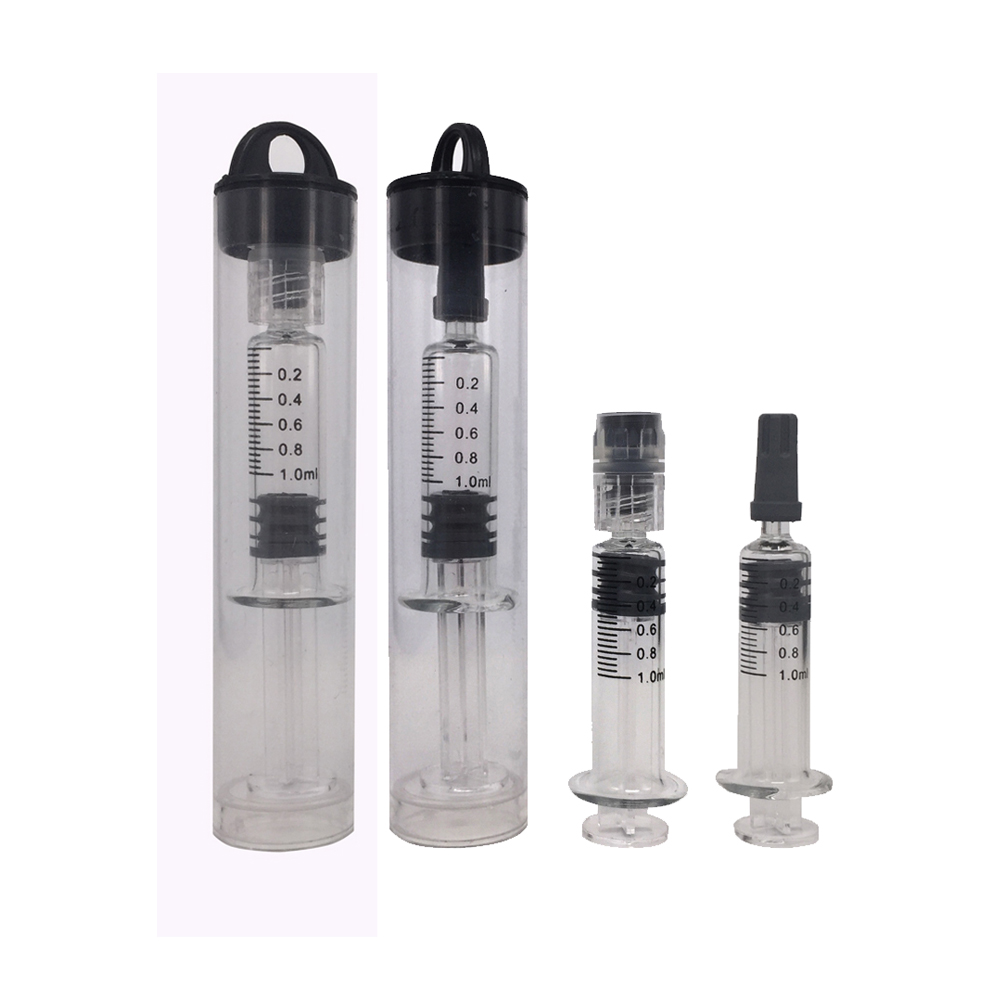 Retail packing Clear 1ML Luer Lock Glass Syringe 1CC Luer Head glass Injector For Ceramic Glass carts G2 Tank With Measurement Mark
Retail packing Clear 1ML Luer Lock Glass Syringe 1CC Luer Head glass Injector For Ceramic Glass carts G2 Tank With Measurement Mark