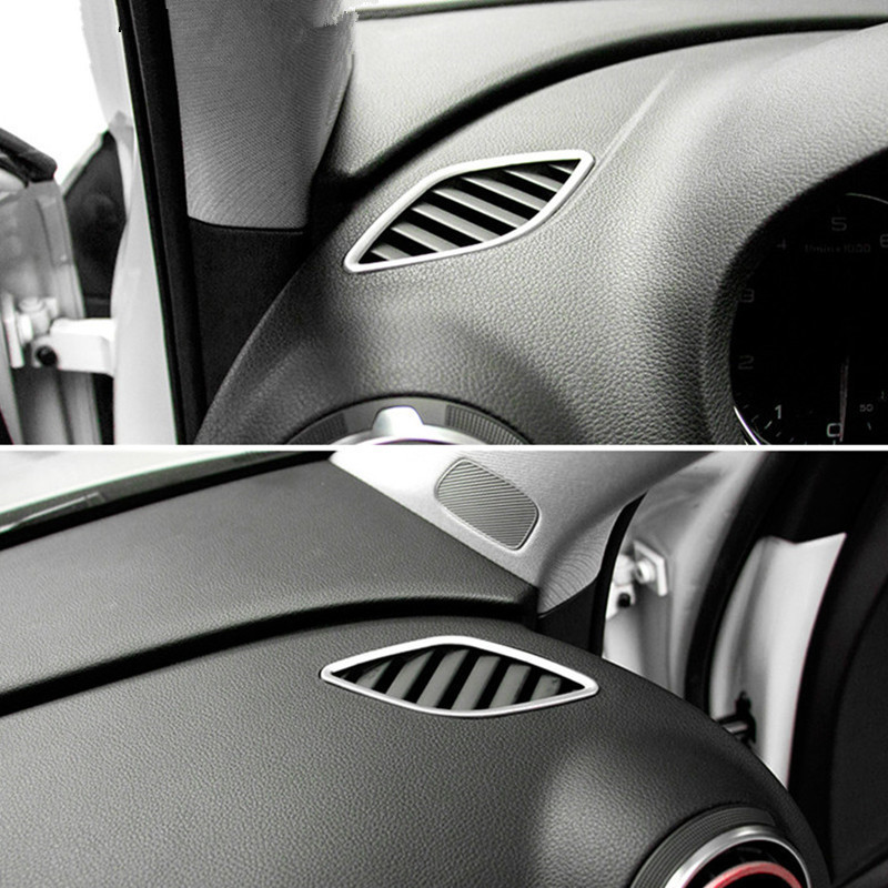 Stainless Steel Car Styling Dashboard Air Conditioner Outlet Frame Trim Strip For Audi A3 8v 2014-16
Stainless Steel Car Styling Dashboard Air Conditioner Outlet Frame Trim Strip For Audi A3 8v 2014-16