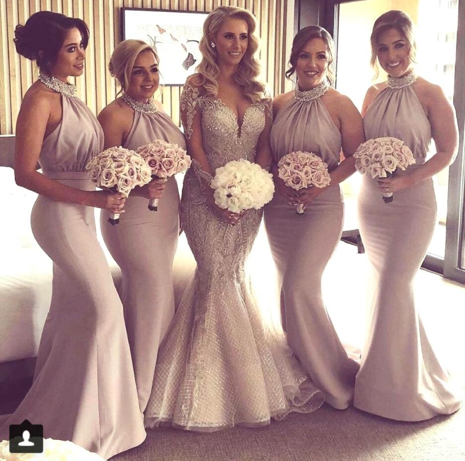 Plus Size Mermaid Wedding Dresses Sheer Jewel Neck Lace Beading Appliques Sweep Train Country Bridal Gowns Long Sleeve Beach Wedding Dress