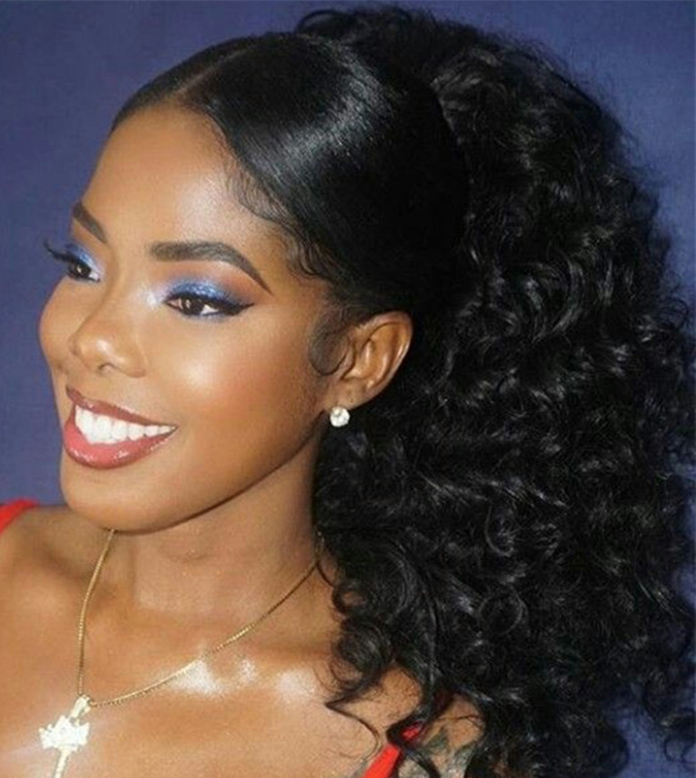 New Kinky Ponytail Hair Pieces For Black Women Natural Kinky Curly Non Remy Hair 1 Piece Clip In Ponytails 100% Human Hair 140g
New Kinky Ponytail Hair Pieces For Black Women Natural Kinky Curly Non Remy Hair 1 Piece Clip In Ponytails 100% Human Hair 140g