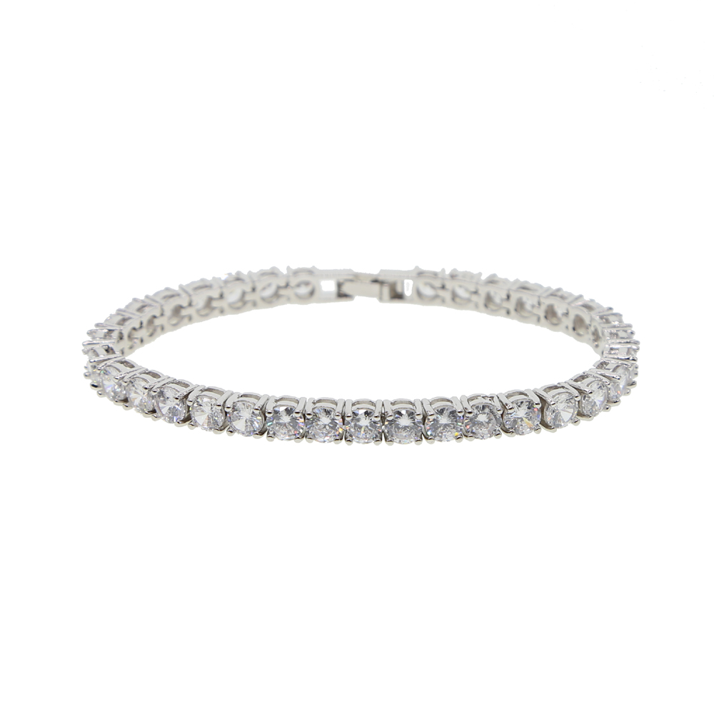 new arrived mens iced out tennis bracelet with cz round square cut hip hop men jewelry drop women mens husband jewelry gift