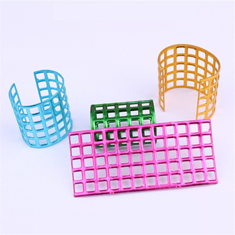 Hair Dreadlock Rings Colorful Beads for Braiding Extensions Hole Adjustable Hair Cuff H1471