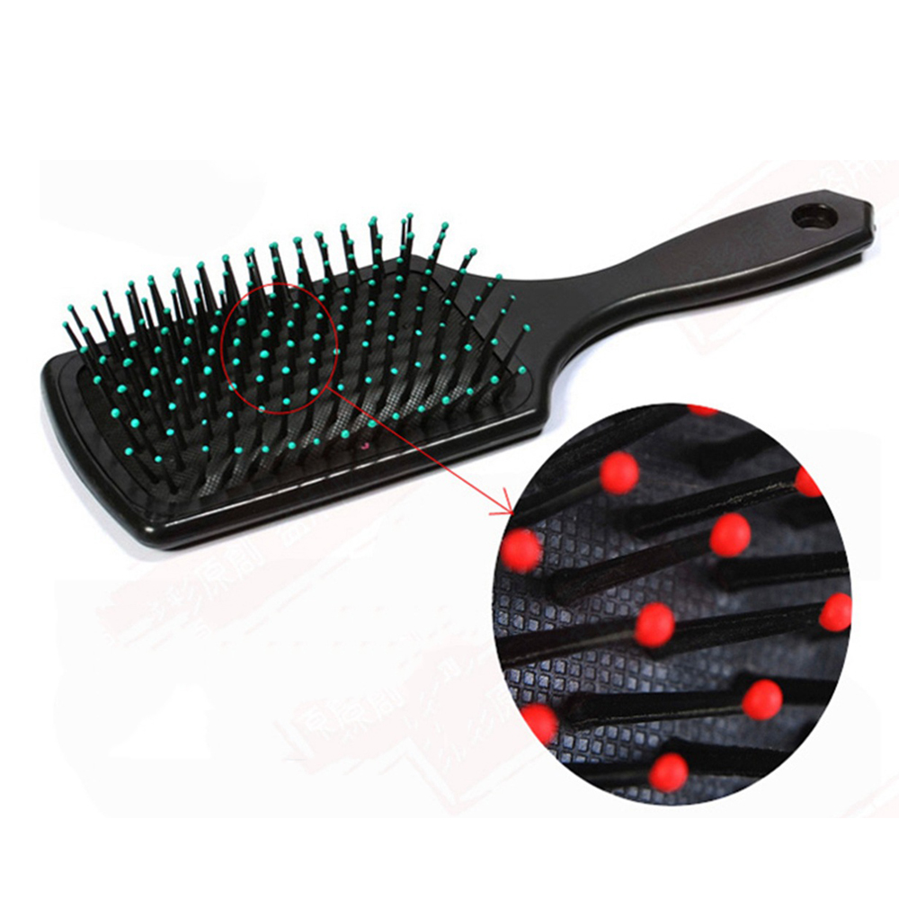 Professional Healthy Paddle Cushion Hair Loss Massage Brush Hairbrush Comb Scalp Hair Care