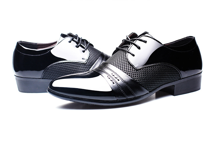 2018 New Arrival Men Shoes Black Brown Burgundy Genuine Leather Men Business Shoes US Size 7-11 With Free Shipping