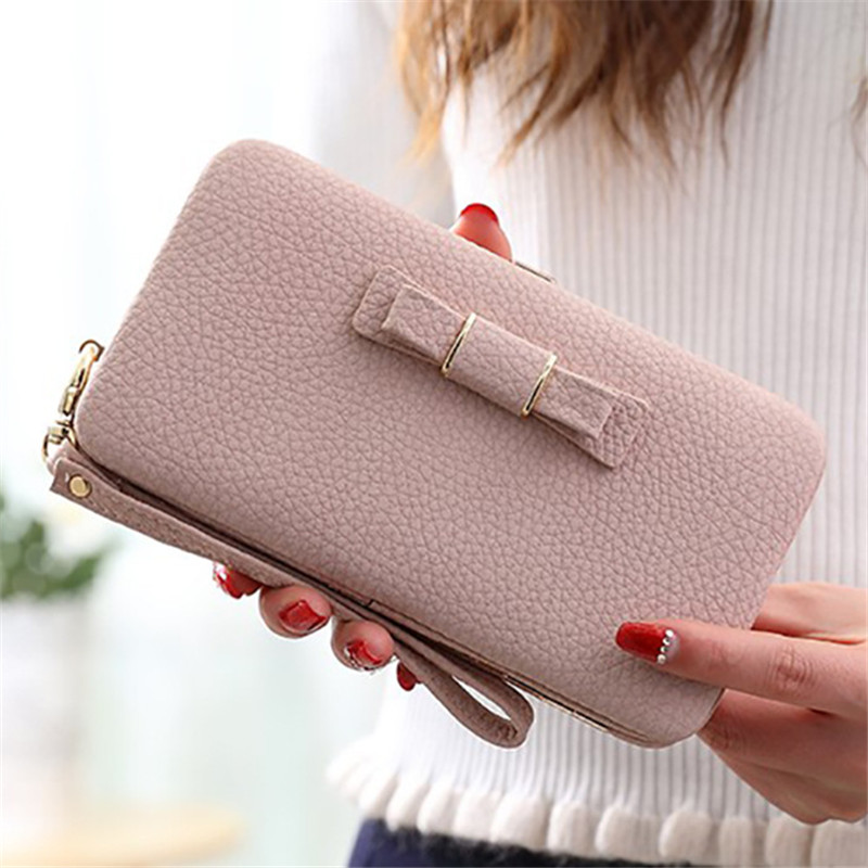 Fashion Bow Tie Women Wallet Leather Wallet Female Large Capacity Women Purse Wallets Clutch porte monnaie femme wristlet WWS080, Red;black
Fashion Bow Tie Women Wallet Leather Wallet Female Large Capacity Women Purse Wallets Clutch porte monnaie femme wristlet WWS080, Red;black