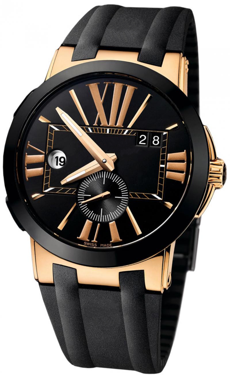 Top sell man watch black face Stainless Steel Automatic movement mens wrist watch mechanical Watches UN11